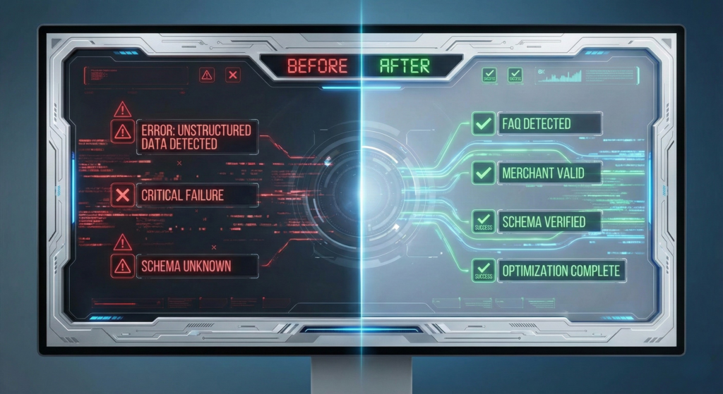 Rich Results 實測對比圖